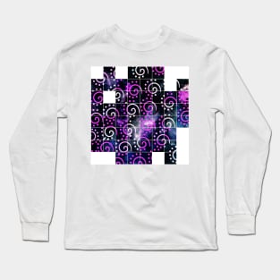 Abstract Geometric Long Sleeve T-Shirt